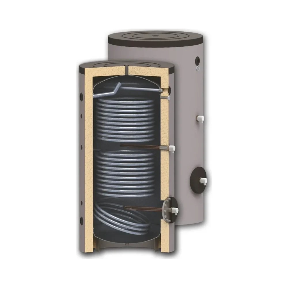 Estanque Acumulador ACS 1000 Litros con doble Serpentín Termic 1000 Litros